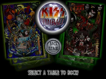 KISS Pinball (US) screen shot title